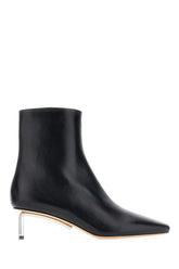 Black leather Allen Frame ankle boots -  | High Quality Luxury Handbag Shop
