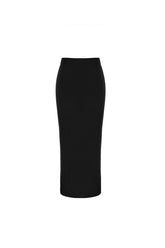 Gonna in misto lana nera -  | High Quality Luxury Handbag Shop