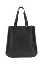 Black leather The Edge shopping bag -  | High Quality Luxury Handbag Shop