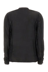 Black viscose blend blouse -  | High Quality Luxury Handbag Shop