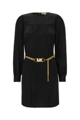 Black triacetate blend dress -  | High Quality Luxury Handbag Shop
