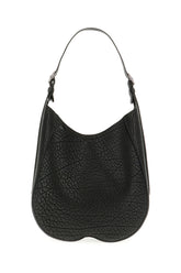 Black leather medium Chess shoulder bag -  | High Quality Luxury Handbag Shop