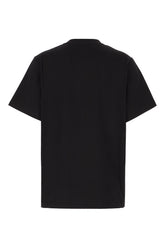Black cotton oversize t-shirt -  | High Quality Luxury Handbag Shop