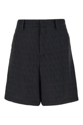 Black silk bermuda shorts -  | High Quality Luxury Handbag Shop