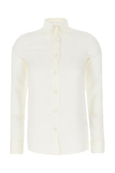 Ivory silk blouse -  | High Quality Luxury Handbag Shop