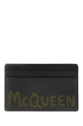 Black leather card holder -  | High Quality Luxury Handbag Shop