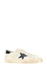 Ivory leather Super-Star sneakers -  | High Quality Luxury Handbag Shop