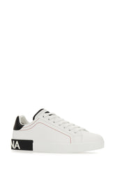 White nappa leather Portofino sneakers -  | High Quality Luxury Handbag Shop