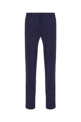 Navy blue wool pant -  | High Quality Luxury Handbag Shop
