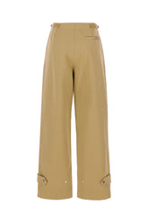 Beige cotton pants -  | High Quality Luxury Handbag Shop
