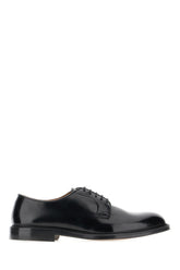 Black leather Horse lace-up shoes -  | High Quality Luxury Handbag Shop