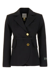 Black stretch wool blazer -  | High Quality Luxury Handbag Shop