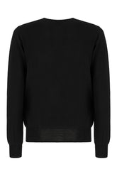 Black wool sweater -  | High Quality Luxury Handbag Shop