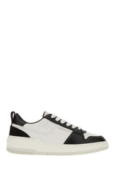 Two-tone leather sneakers -  | High Quality Luxury Handbag Shop