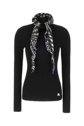 Black stretch viscose blend top -  | High Quality Luxury Handbag Shop