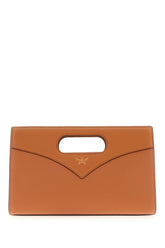 Caramel leather Diamond small handbag -  | High Quality Luxury Handbag Shop