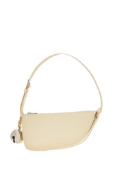 Sand nappa leather mini Shield shoulder bag -  | High Quality Luxury Handbag Shop
