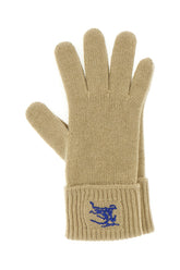 Khaki green cashmere blend gloves -  | High Quality Luxury Handbag Shop