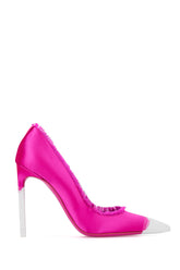 Fluo fuchsia fabric pumps -  | High Quality Luxury Handbag Shop