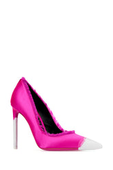 Fluo fuchsia fabric pumps -  | High Quality Luxury Handbag Shop