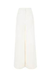 Ivory cotton blend pants -  | High Quality Luxury Handbag Shop