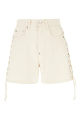 Sand denim shorts -  | High Quality Luxury Handbag Shop