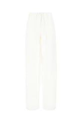 White viscose blend pants -  | High Quality Luxury Handbag Shop