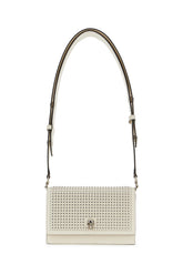 Ivory leather small Biker Skull shoulder bag -  | High Quality Luxury Handbag Shop