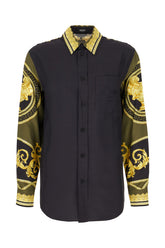 Printed viscose shirt -  | High Quality Luxury Handbag Shop