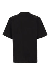 Black cotton oversize t-shirt -  | High Quality Luxury Handbag Shop