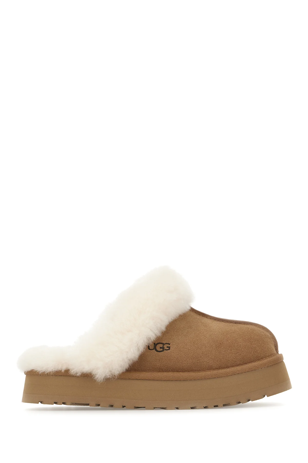 Biscuit suede Disquette slippers -  | High Quality Luxury Handbag Shop