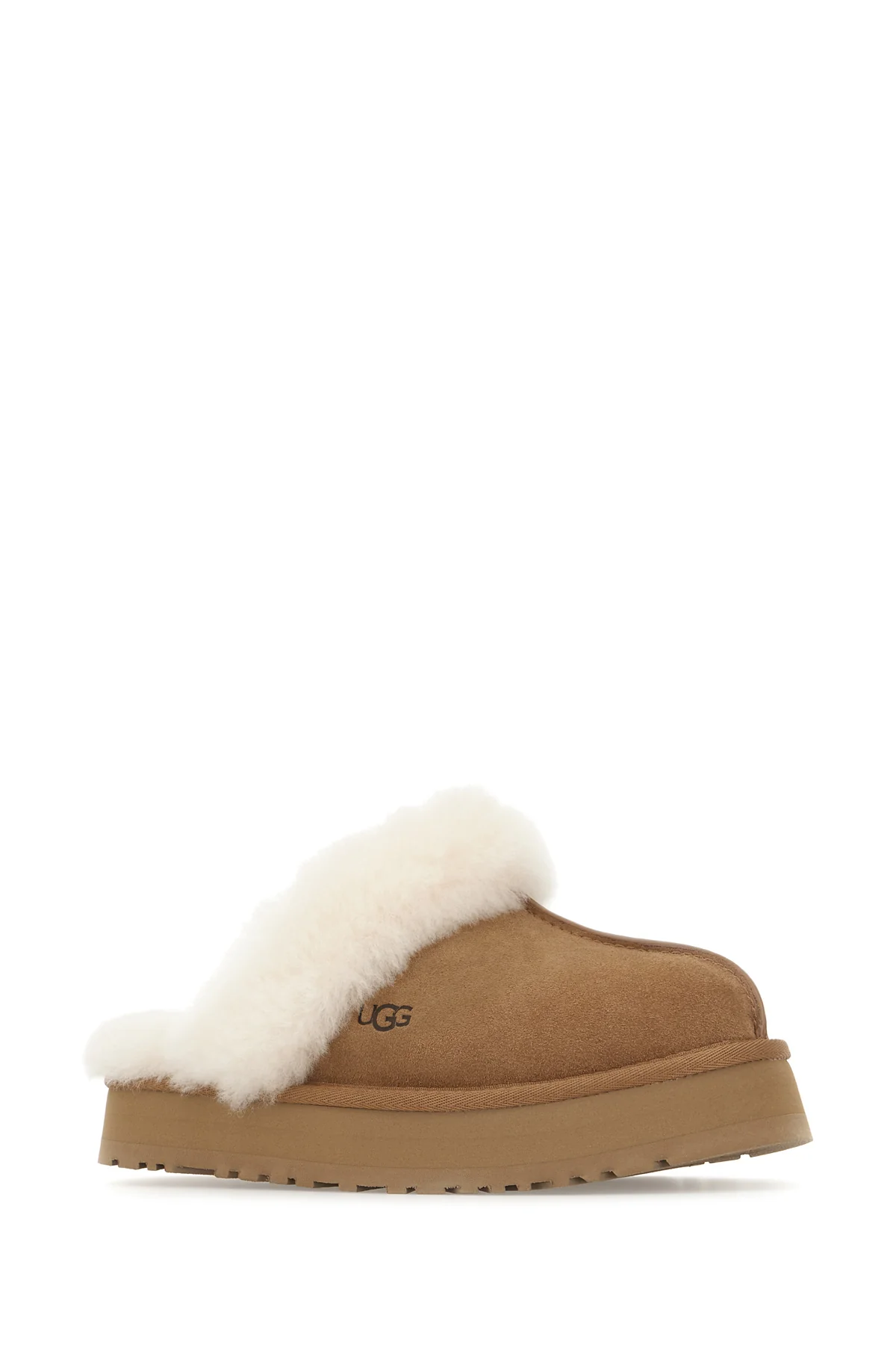 Biscuit suede Disquette slippers -  | High Quality Luxury Handbag Shop