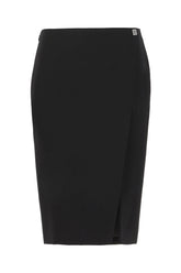 Black wool skirt -  | High Quality Luxury Handbag Shop