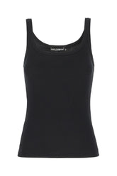 Black cotton top -  | High Quality Luxury Handbag Shop