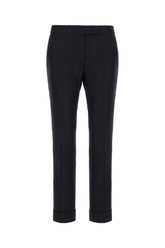 Midnight blue wool pants -  | High Quality Luxury Handbag Shop