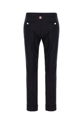 Midnight blue wool pants -  | High Quality Luxury Handbag Shop
