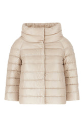 Sand nylon down jacket -  | High Quality Luxury Handbag Shop