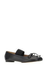 Black nappa leather Anatomic ballerinas -  | High Quality Luxury Handbag Shop