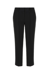 Black triacetate blend pants -  | High Quality Luxury Handbag Shop