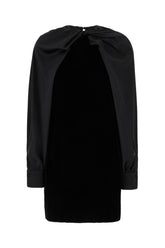 Black velvet dress -  | High Quality Luxury Handbag Shop
