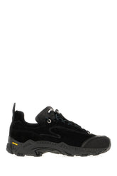 Black suede and leather Gabe sneakers -  | High Quality Luxury Handbag Shop