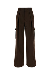 Chocolate wool pants -  | High Quality Luxury Handbag Shop
