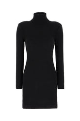 Black cashmere mini dress -  | High Quality Luxury Handbag Shop