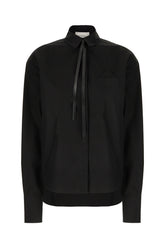 Black wool shirt -  | High Quality Luxury Handbag Shop