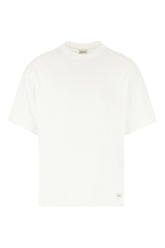 White cotton blend t-shirt -  | High Quality Luxury Handbag Shop