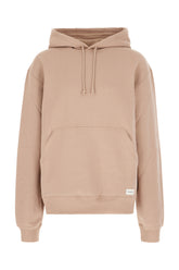 Antiqued pink cotton sweatshirt -  | High Quality Luxury Handbag Shop