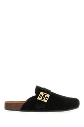 Slippers Mellow in pelle scamosciata nera -  | High Quality Luxury Handbag Shop