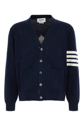 Navy blue wool cardigan -  | High Quality Luxury Handbag Shop