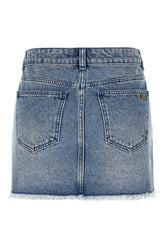 Denim mini skirt -  | High Quality Luxury Handbag Shop