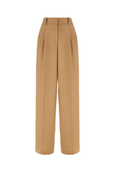 Biscuit polyester blend pants -  | High Quality Luxury Handbag Shop